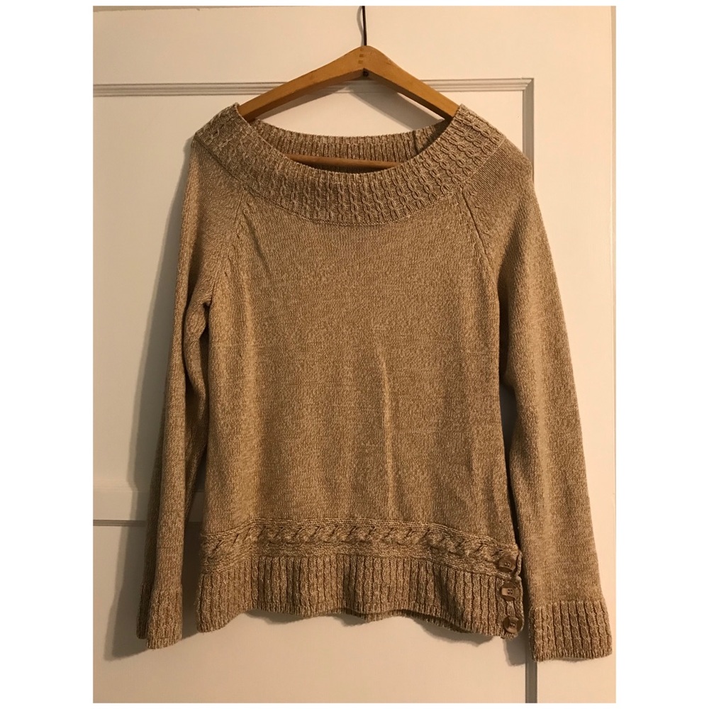 Tan sweater